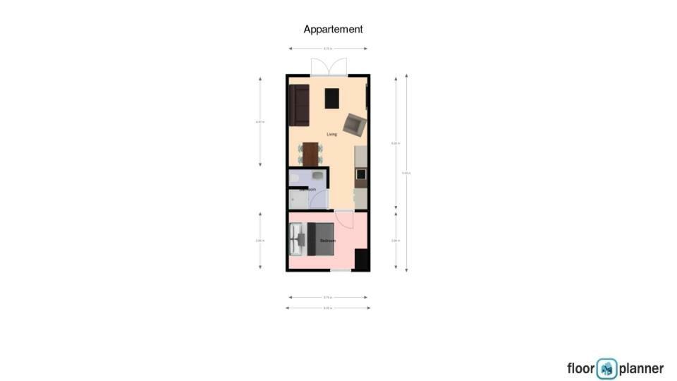 Gerbrandion Appartement Verhuur フリシンゲン エクステリア 写真